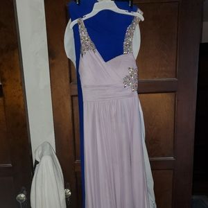 Single strap formal dress